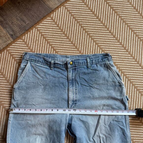 Vintage 70’s OshKosh B’gosh Union Made Sanforized Carpenter Jeans - Picture 9 of 12